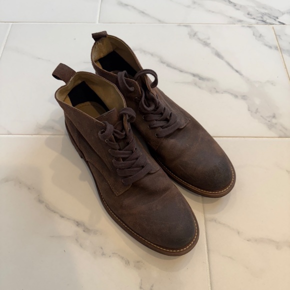 Banana Republic - Brown leather boot - size 10 - Picture 2 of 5